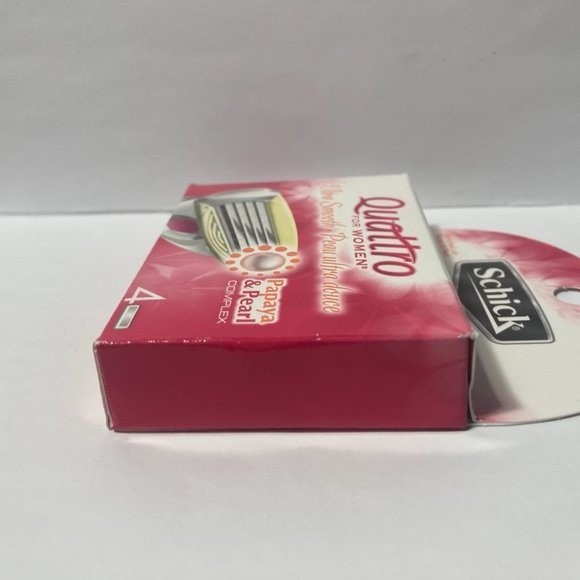 Schick Quattro Women Ultra Smooth Papaya Razor Blades Refills - Picture 6 of 13